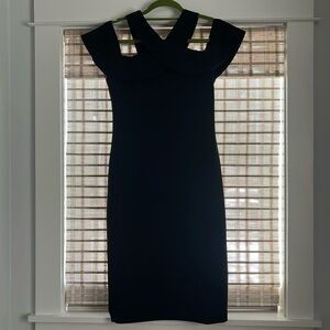 Rachel Roy Knee Length Black Dress